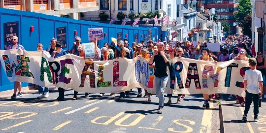 courtesy of Stand Up to Racism, Brighton