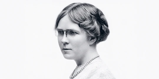 Portrait of Dorothy M. Richardson., c1910s–1920s,  Beinecke Rare Book and Manuscript Library