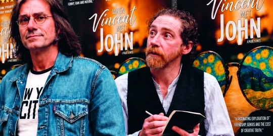 Performers of When Vincent Met John, Edinburgh Meeting House